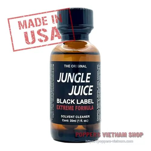 Jungle Juice Black Label Poppers 30ml