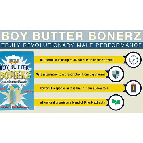 Thuốc tăng cường sinh lý Nam Boy-Agra Boy Butter Bonerz