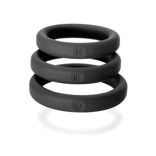 Vòng đeo Dương Vật Xact Fit 3 Premium Silicone Rings